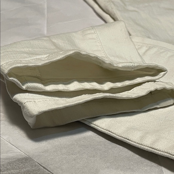 Michael Kors White Denim Pants Size 4 - Picture 4 of 14